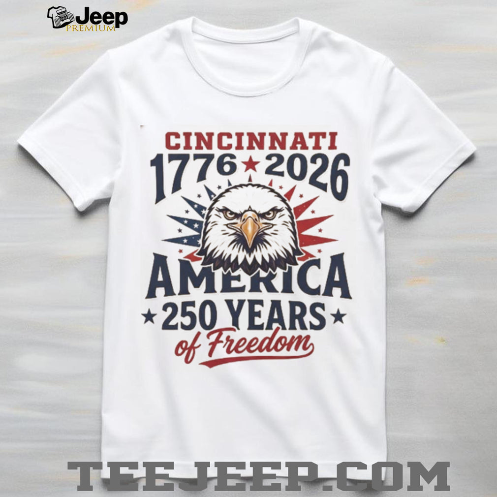 Cincinnati America 250 Years Of Freedom 1776 2026 Eagle Jersey