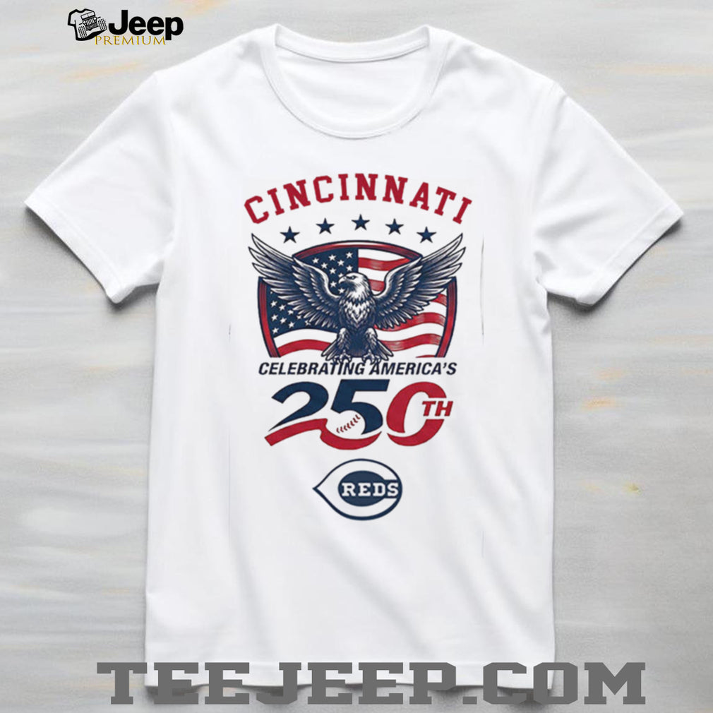 Cincinnati Reds Celebrating America’s 250th Baseball Jersey T Shirt Custom Name