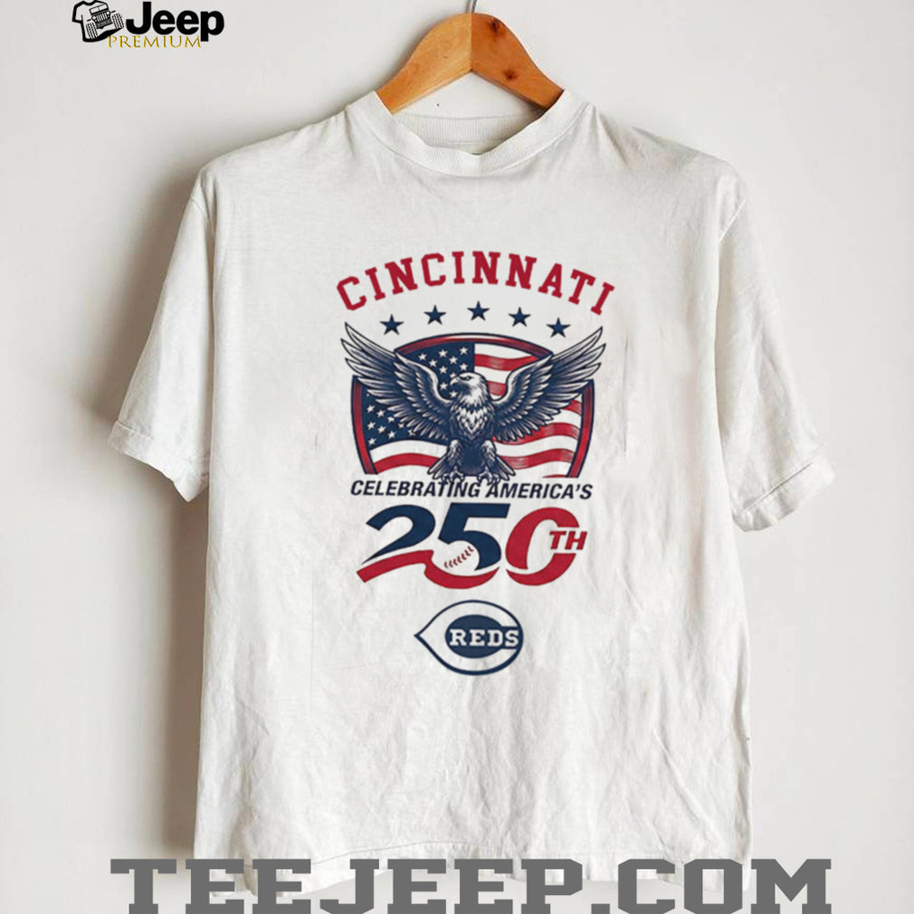 Cincinnati Reds Celebrating America’s 250th Baseball Jersey T Shirt Custom Name