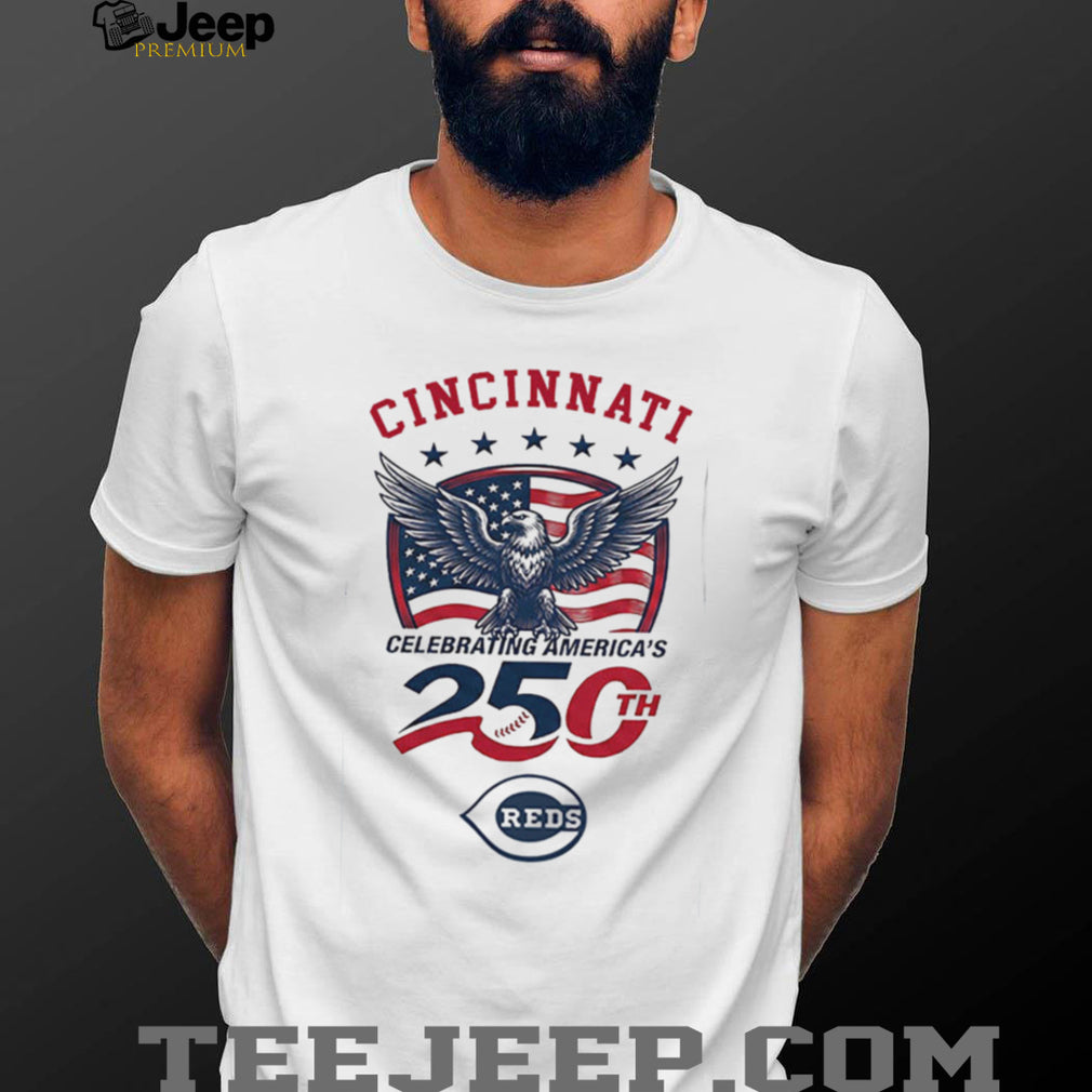 Cincinnati Reds Celebrating America’s 250th Baseball Jersey T Shirt Custom Name