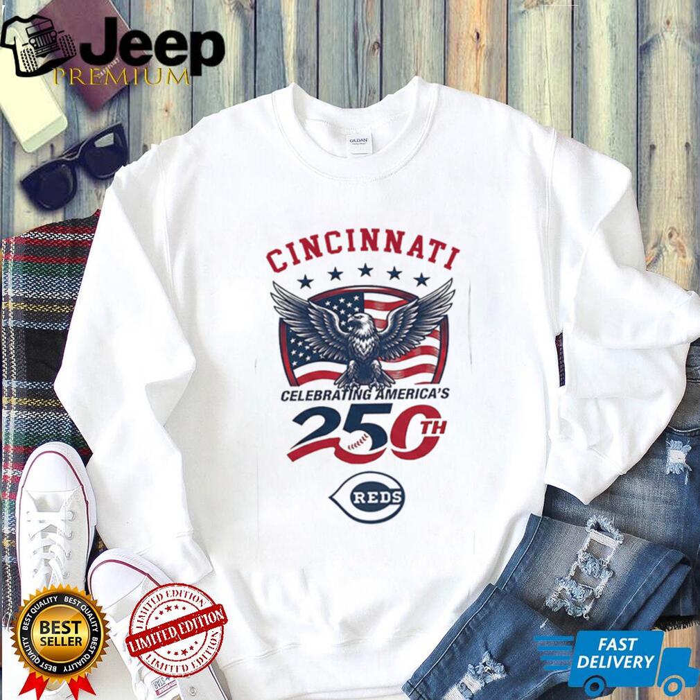 Cincinnati Reds Celebrating America’s 250th Baseball Jersey T Shirt Custom Name