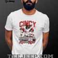 Cincinnati Reds Keep On Rollin Cincy Riverboat Baseball T Shirt