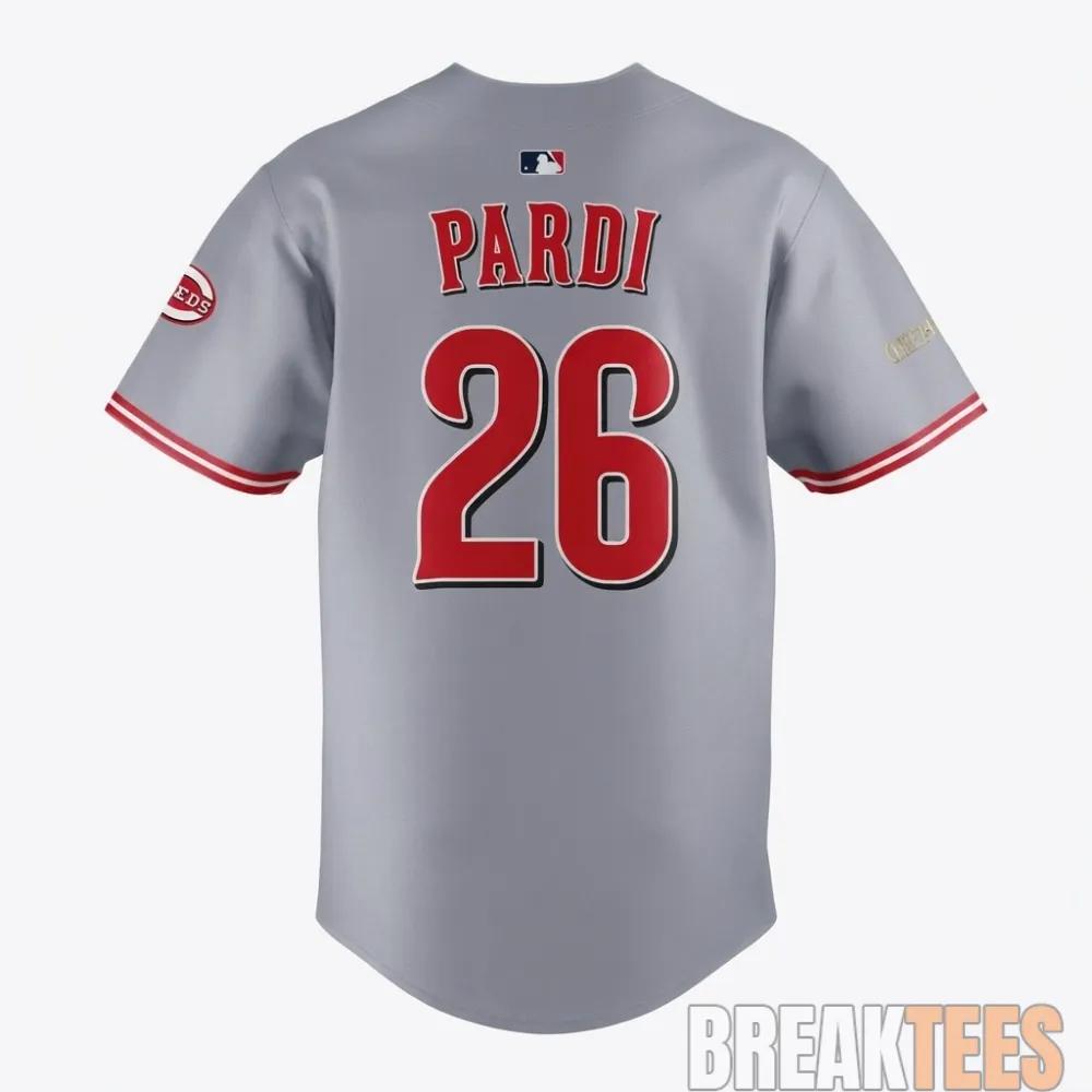 Cincinnati Reds x Jon Pardi 2026 Concert Night Baseball Jersey