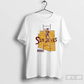Classic Arizona State Sun Devils Football Map Vintage