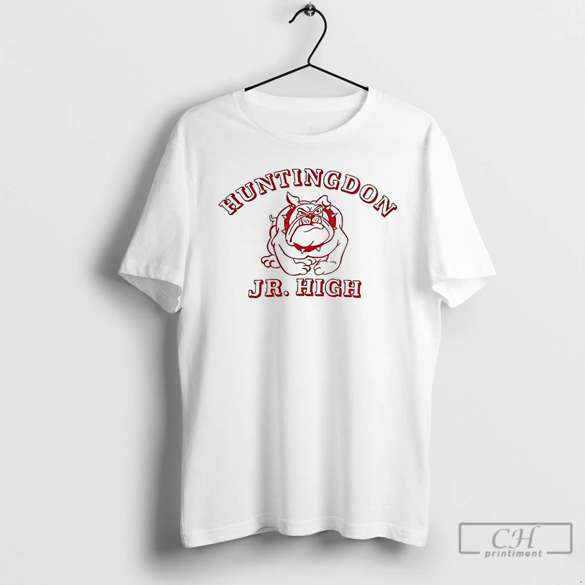 Classic Huntingdon Junior High Bullgod Mascot