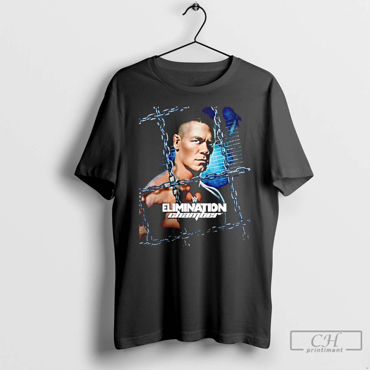Classic John Cena Elimination Chamber Graphic