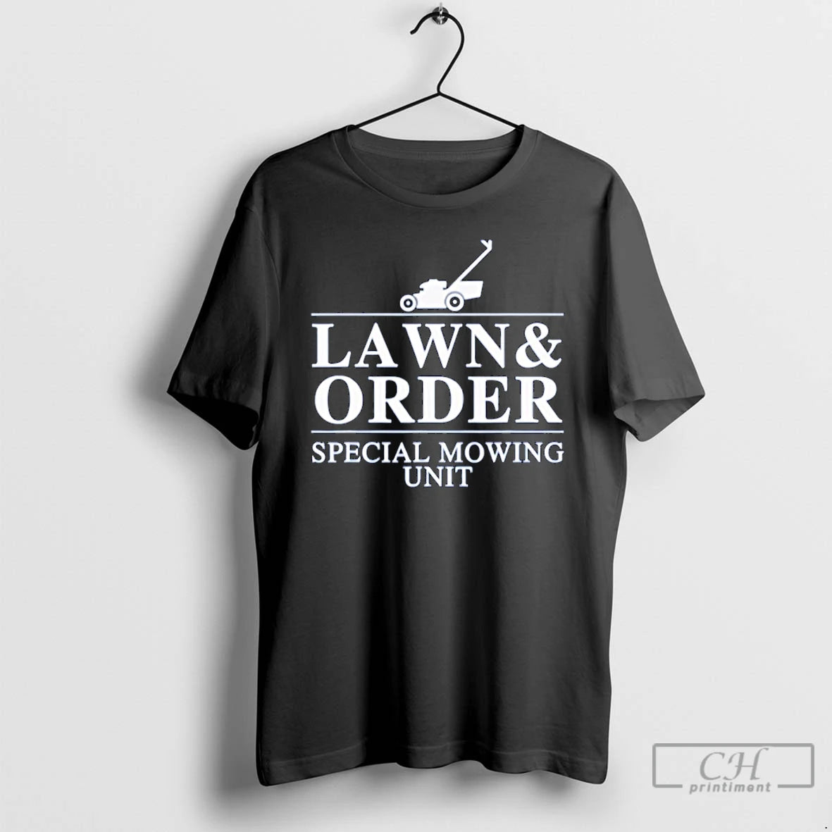 Classic Lawn And Order Special Mowing Unit Funny Dad Joke