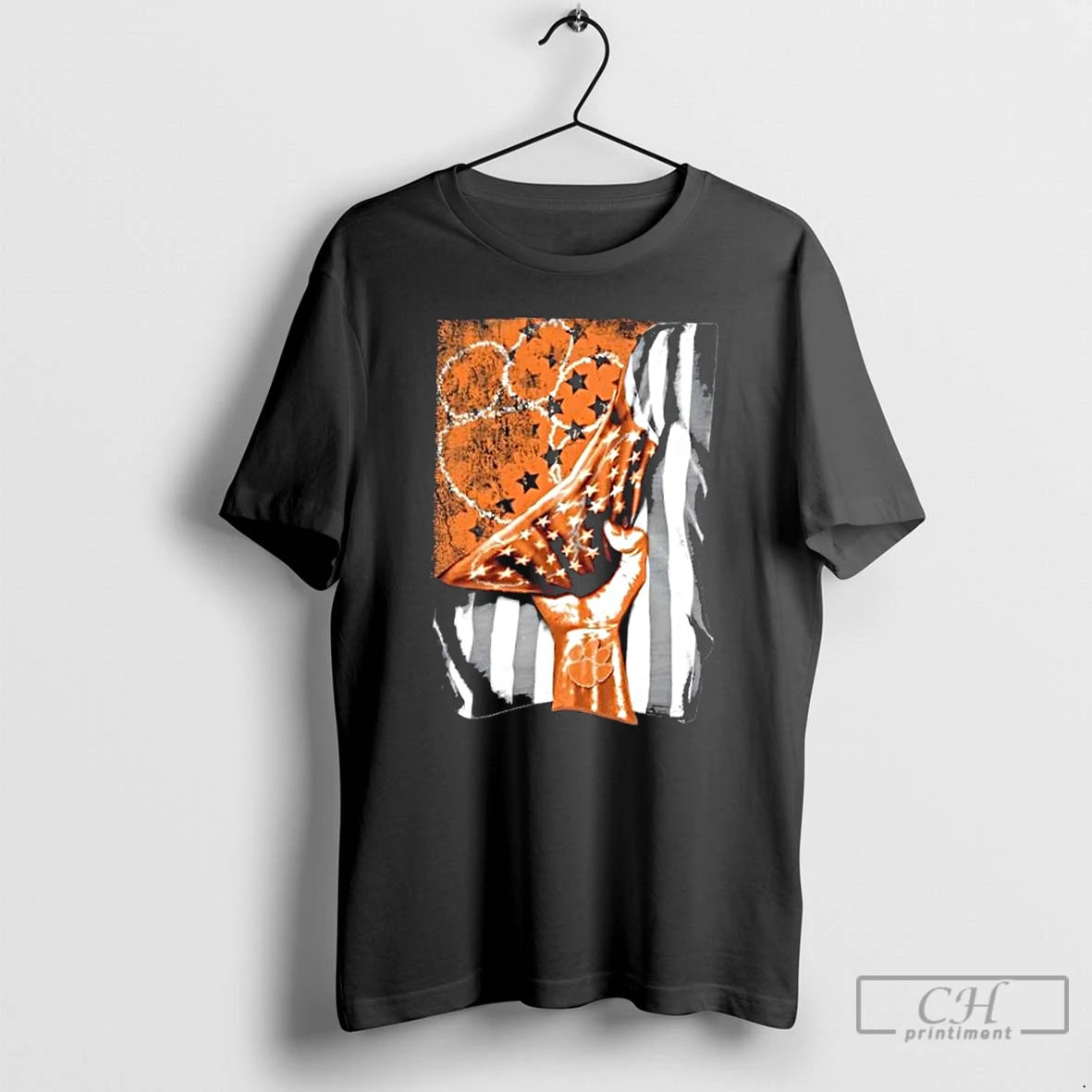 Classic Revealing The Glory Clemson Tigers X Usa Flag