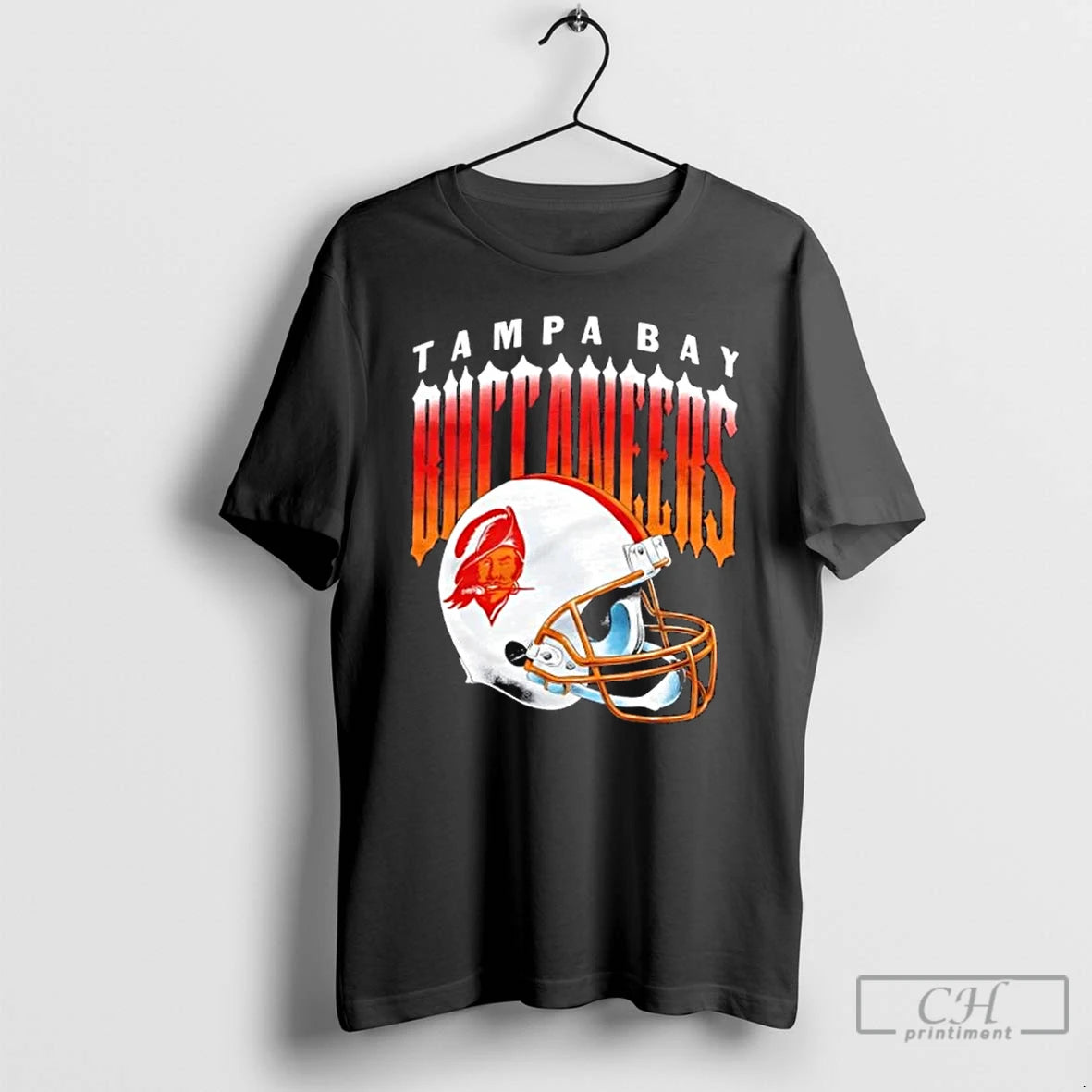 Classic Tampa Bay Buccaneers Gradient Alt Football Helmet