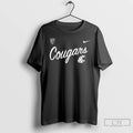 Classic Washington State Cougars Retro Logo Football T Shirts