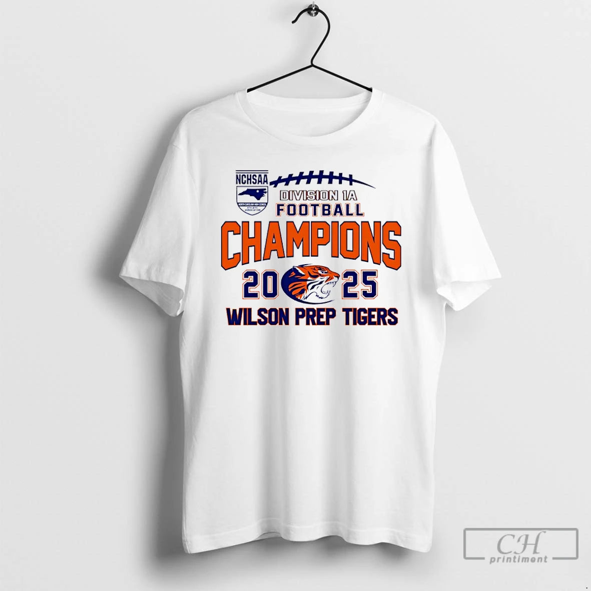 Classic Wilson Prep Tigers 2025 Nchsaa Division 1a Football Champions