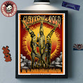Claypool Gold Primus Claypool Lennon Delirium And Frog Brigade San Diego California 2026 Event Poster At Gallagher Square On July 1 2026 Poster Canvas