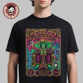 Claypool Gold Primus Claypool Lennon Delirium And The Frog Brigade Bend Oregon 2026 Gig Poster At Hayden Homes Amphitheater On May 22 2026 T-Shirt
