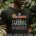 Cleveland Browns USA Abbey Road World Champions Legend Signatures Retro Football Fans Shirt
