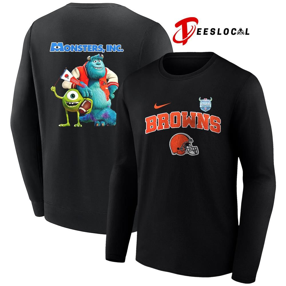 Cleveland Browns x Monster Inc Funday cartoon shirt