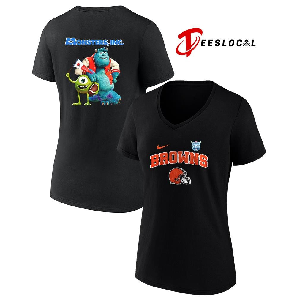 Cleveland Browns x Monster Inc Funday cartoon shirt