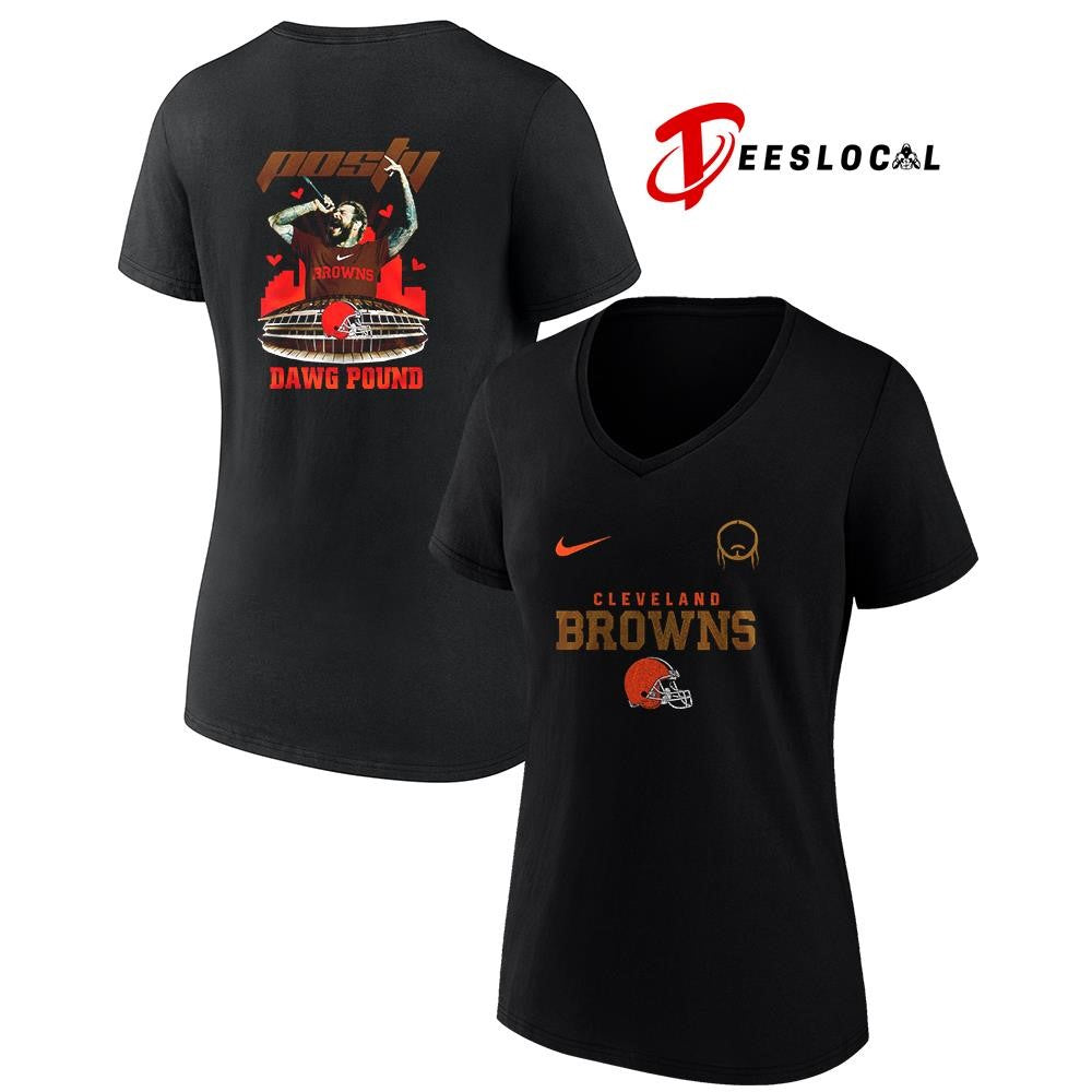 Cleveland Browns x Post Malone Posty stadium shirt