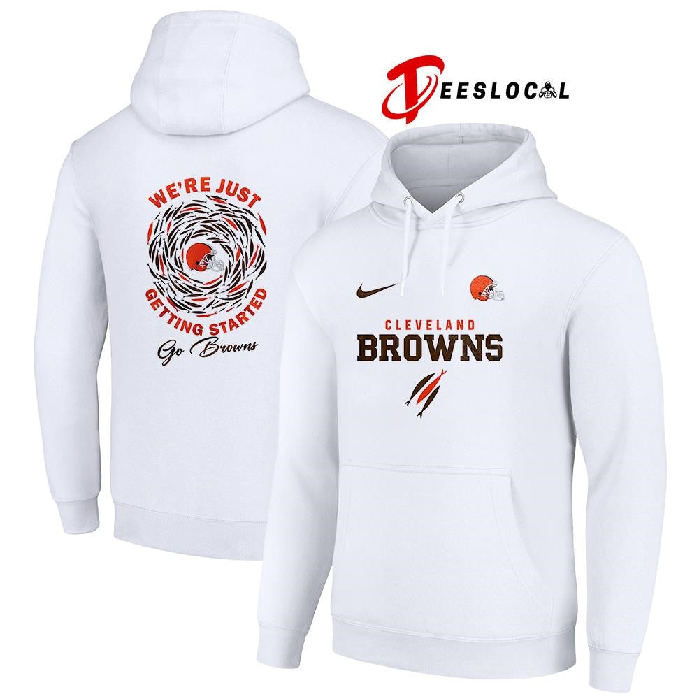 Cleveland Browns x The Chosen we’re just getting started logo shirt
