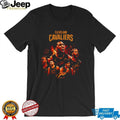 Cleveland Cavaliers Basketball Team Graphic Multi Player T Shirt