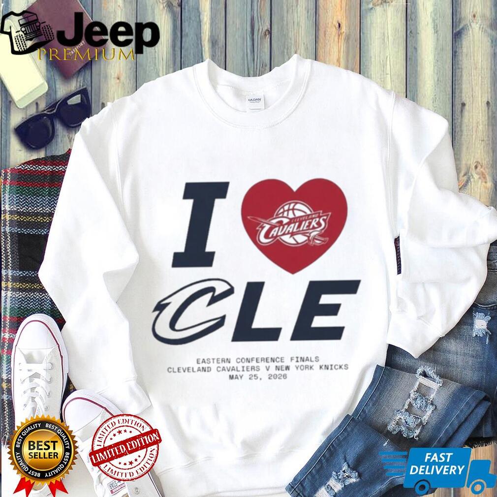 Cleveland Cavaliers Game 4 2026 I Love CLE Shirt