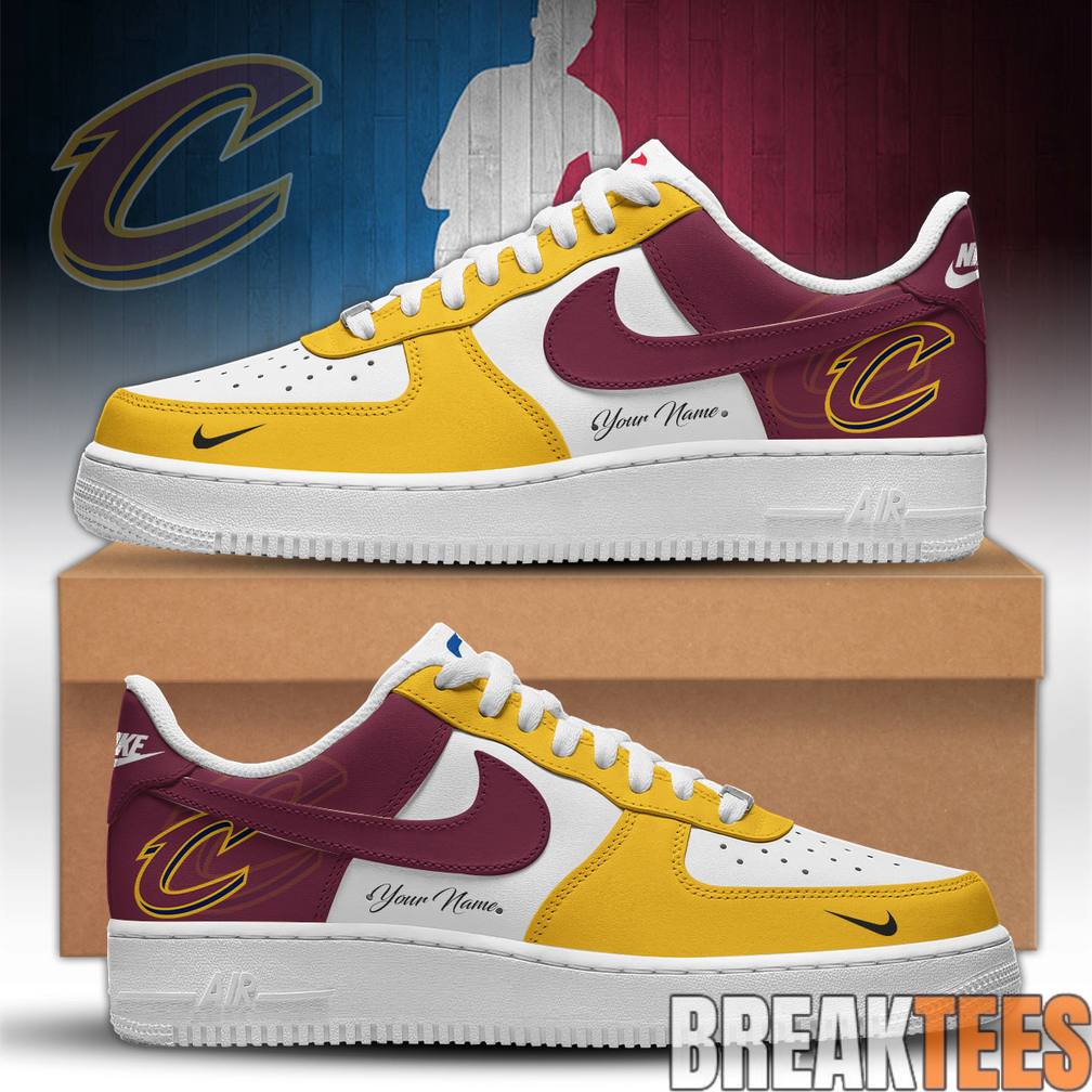 Cleveland Cavaliers Playoffs 2026 Custom AF1 Shoes