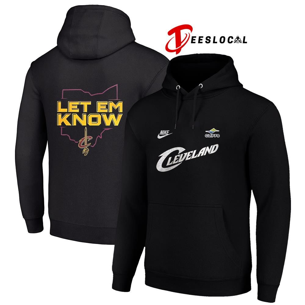 Cleveland Cavaliers let em know shirt