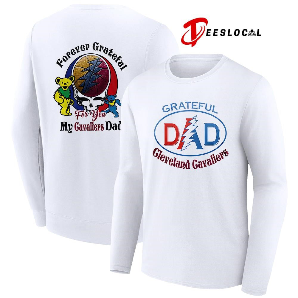 Cleveland Cavaliers x Grateful Dead Father Day forever Grateful logo shirt