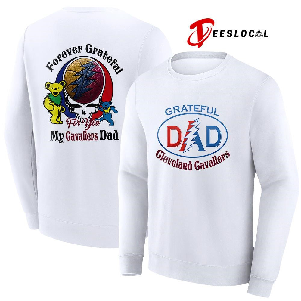 Cleveland Cavaliers x Grateful Dead Father Day forever Grateful logo shirt