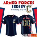 Cleveland Guardians Armed Forces 2026 Custom Jersey