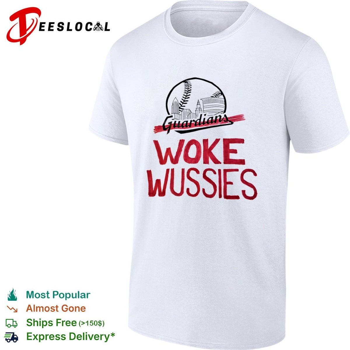 Cleveland Guardians Woke Wussies shirt