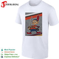 Cleveland Guardians sword warrior mascot vintage cartoon art shirt
