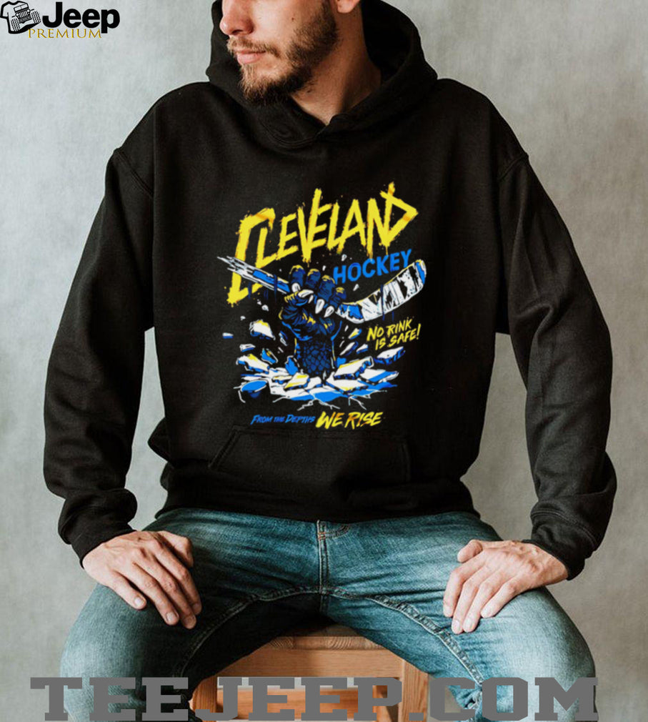 Cleveland Hockey From The Depths We Rise Sports Monster T Shirt
