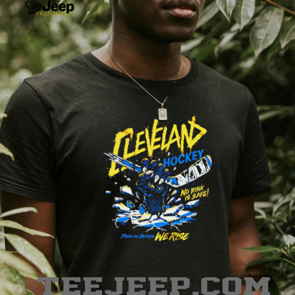 Cleveland Hockey From The Depths We Rise Sports Monster T Shirt