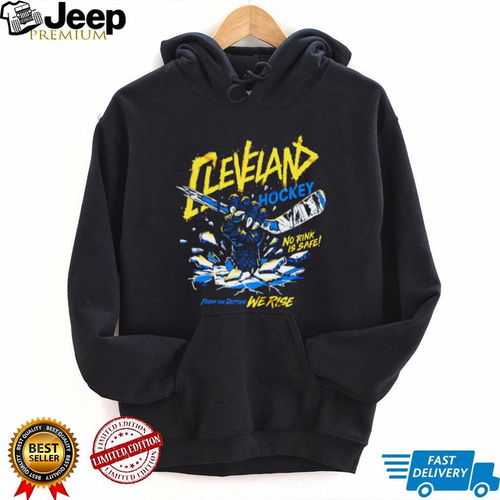 Cleveland Hockey From The Depths We Rise Sports Monster T Shirt