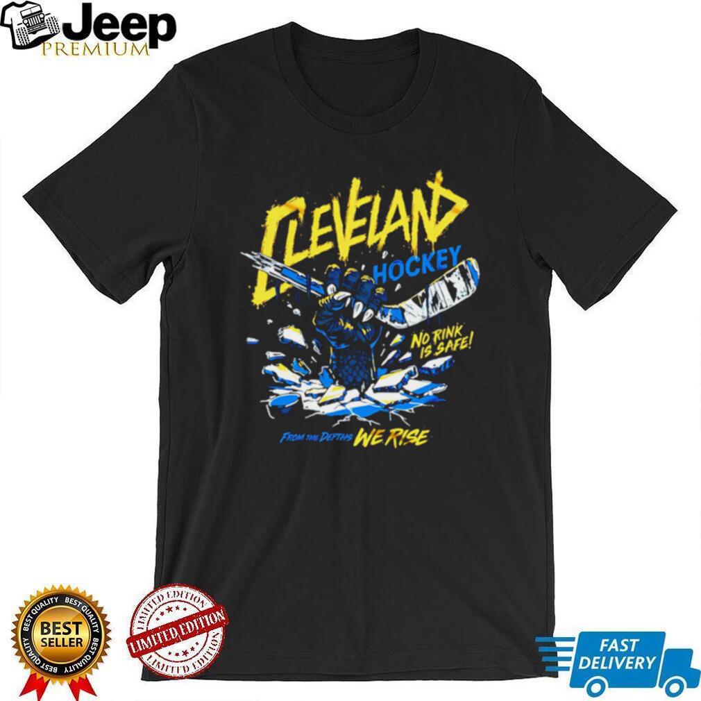 Cleveland Hockey From The Depths We Rise Sports Monster T Shirt