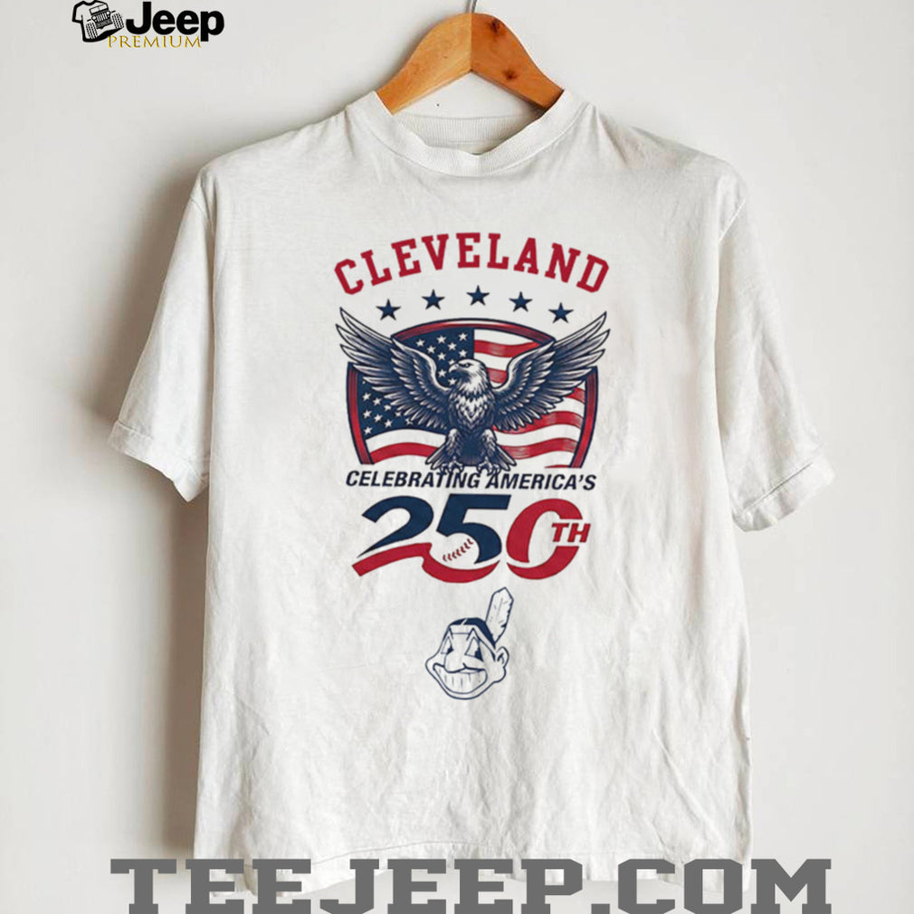 Cleveland Indians Celebrating America’s 250th Baseball Jersey T Shirt Custom Name