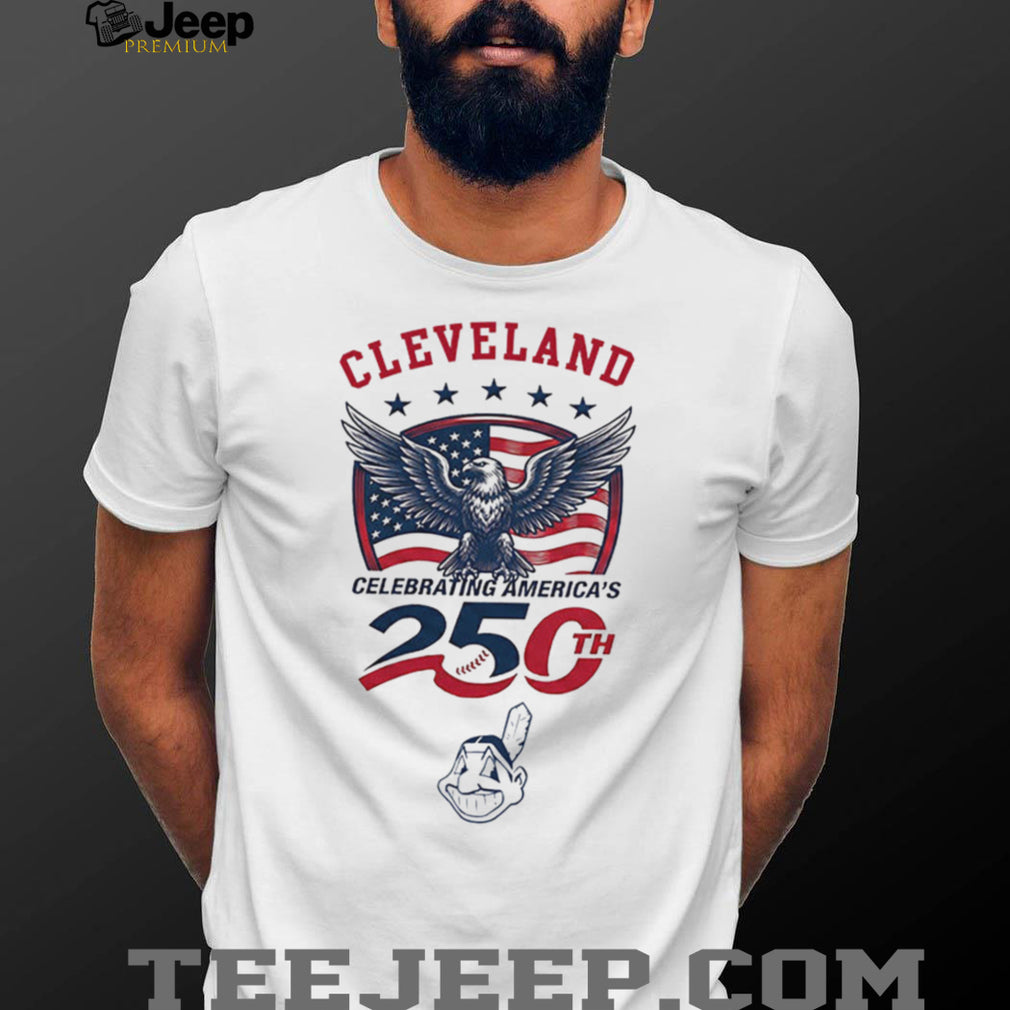 Cleveland Indians Celebrating America’s 250th Baseball Jersey T Shirt Custom Name