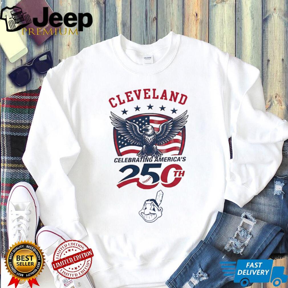 Cleveland Indians Celebrating America’s 250th Baseball Jersey T Shirt Custom Name