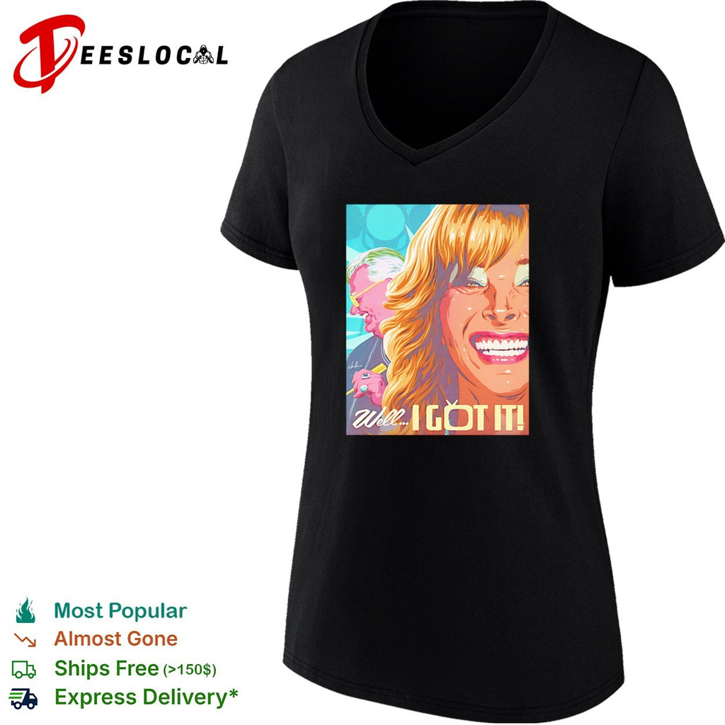 Clive Palmer Gina Rinehart portrait well I got it shirt