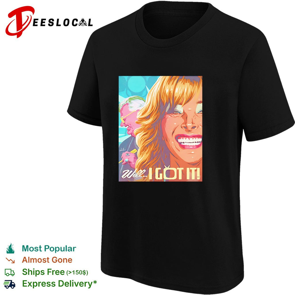 Clive Palmer Gina Rinehart portrait well I got it shirt