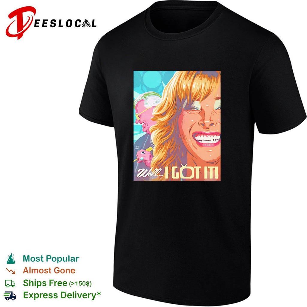 Clive Palmer Gina Rinehart portrait well I got it shirt