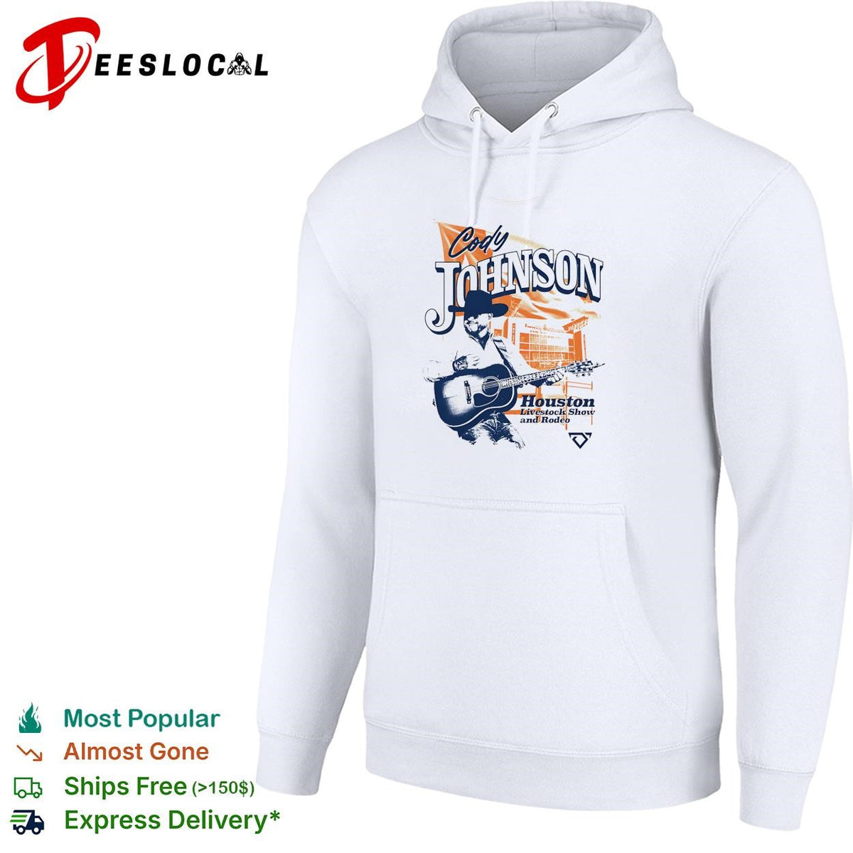 Cody Johnson Houston livestock show and rodeo poster shirt