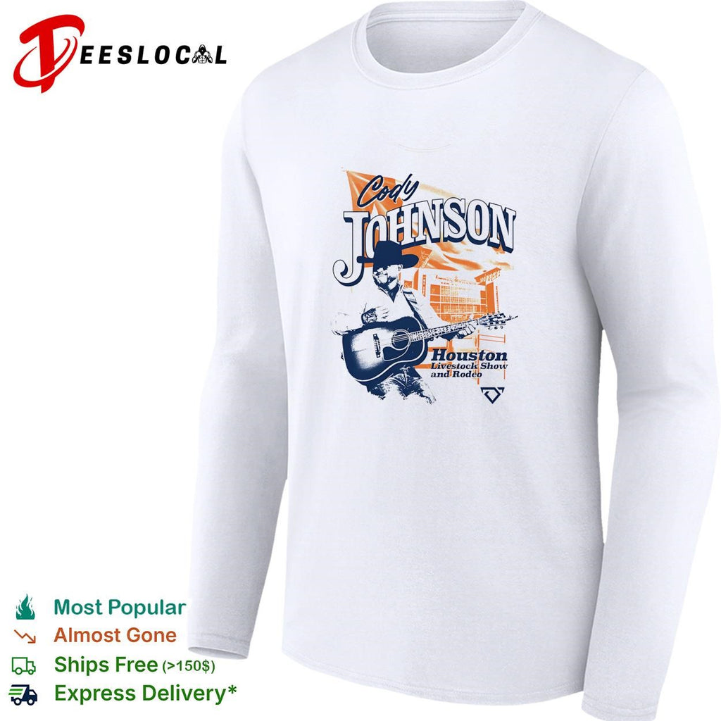 Cody Johnson Houston livestock show and rodeo poster shirt