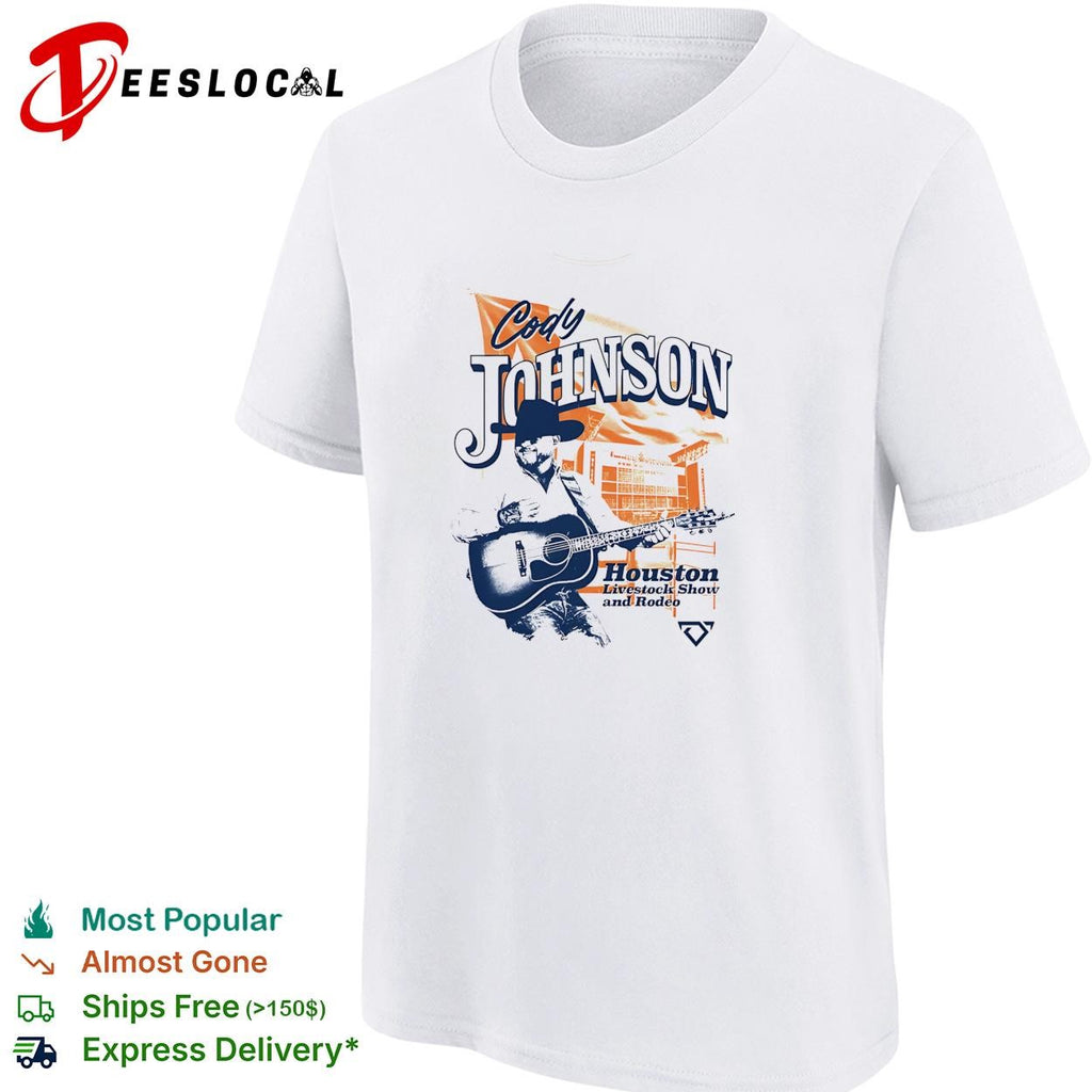 Cody Johnson Houston livestock show and rodeo poster shirt