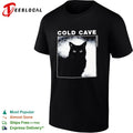Cold cave black cat shirt