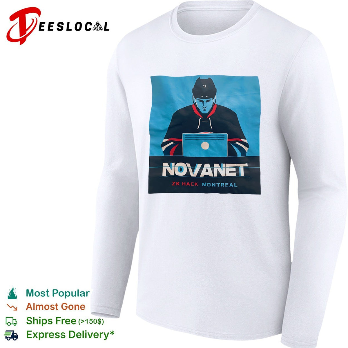 Cole Caufield Montreal Canadiens ZK Hack Novanet ZK Hack Montreal shirt