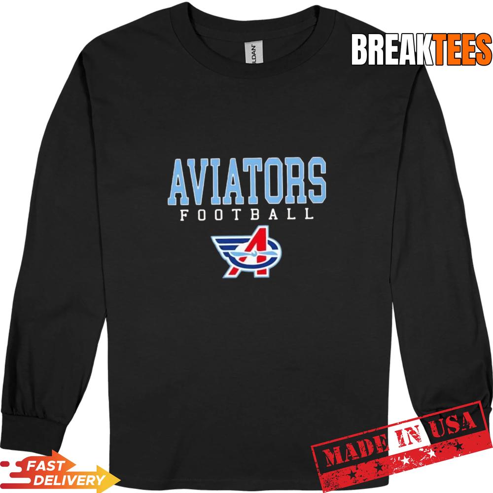 Columbus Aviators Team Football T-Shirt