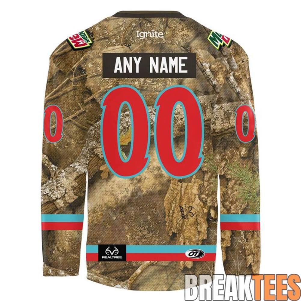 Columbus River Dragons 2026 Outdoors Night Custom Hockey Jersey
