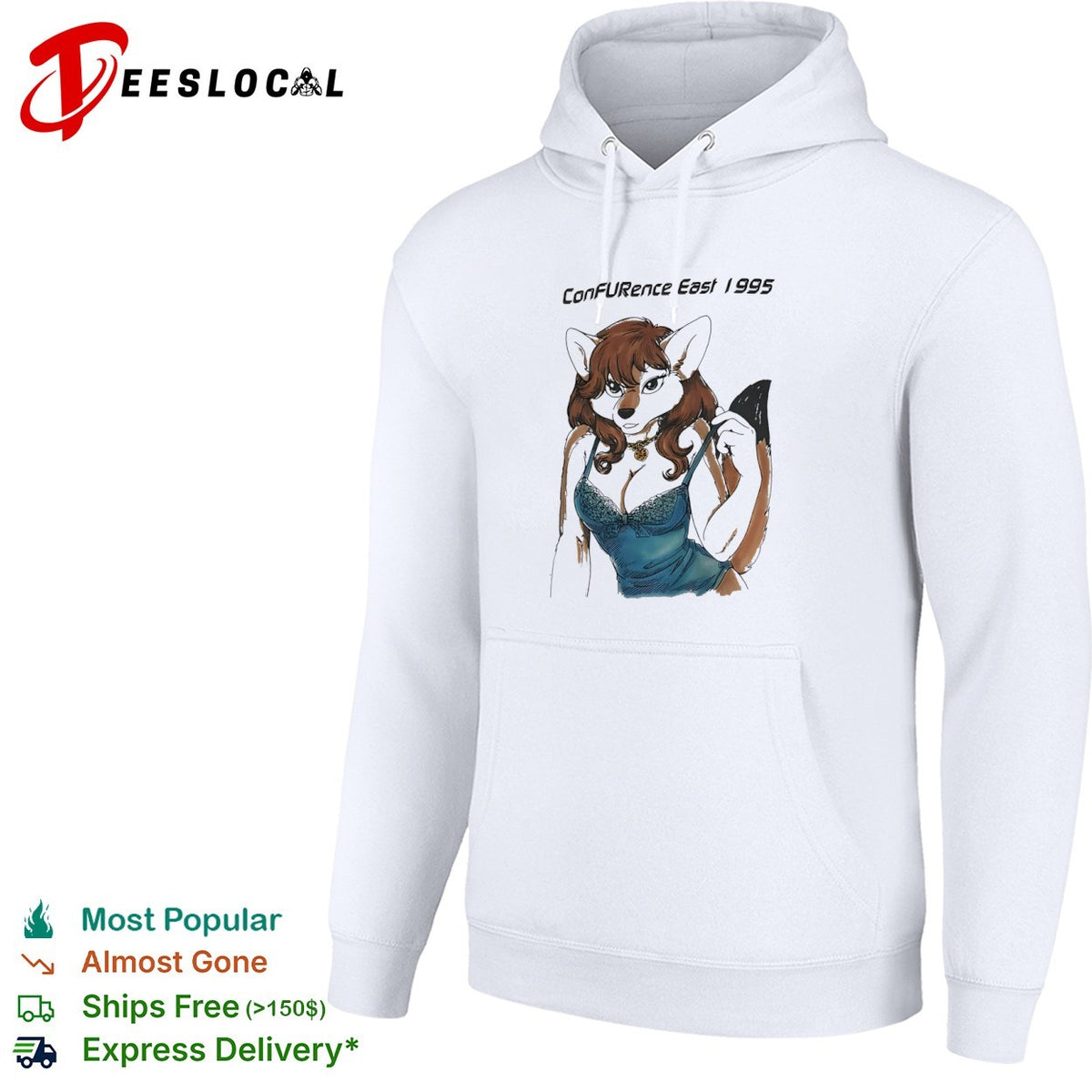 ConFURence East 1995 Anthropomorphic Fox shirt