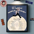 Conan Gray Wishbone World Tour 2026 North America City Dates Home Decor Poster Canvas